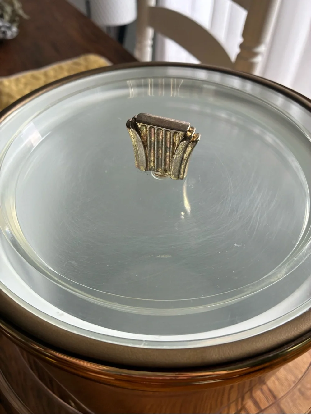 Georges Briard Goldtone 9” Ice Bucket